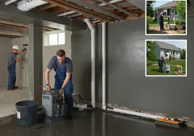 Basement Waterproofing and Flood Prevention process in Harwood Heights, IL